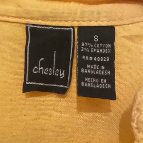 Chelsea yellow button up sundress. Size S - Picture 3 of 4